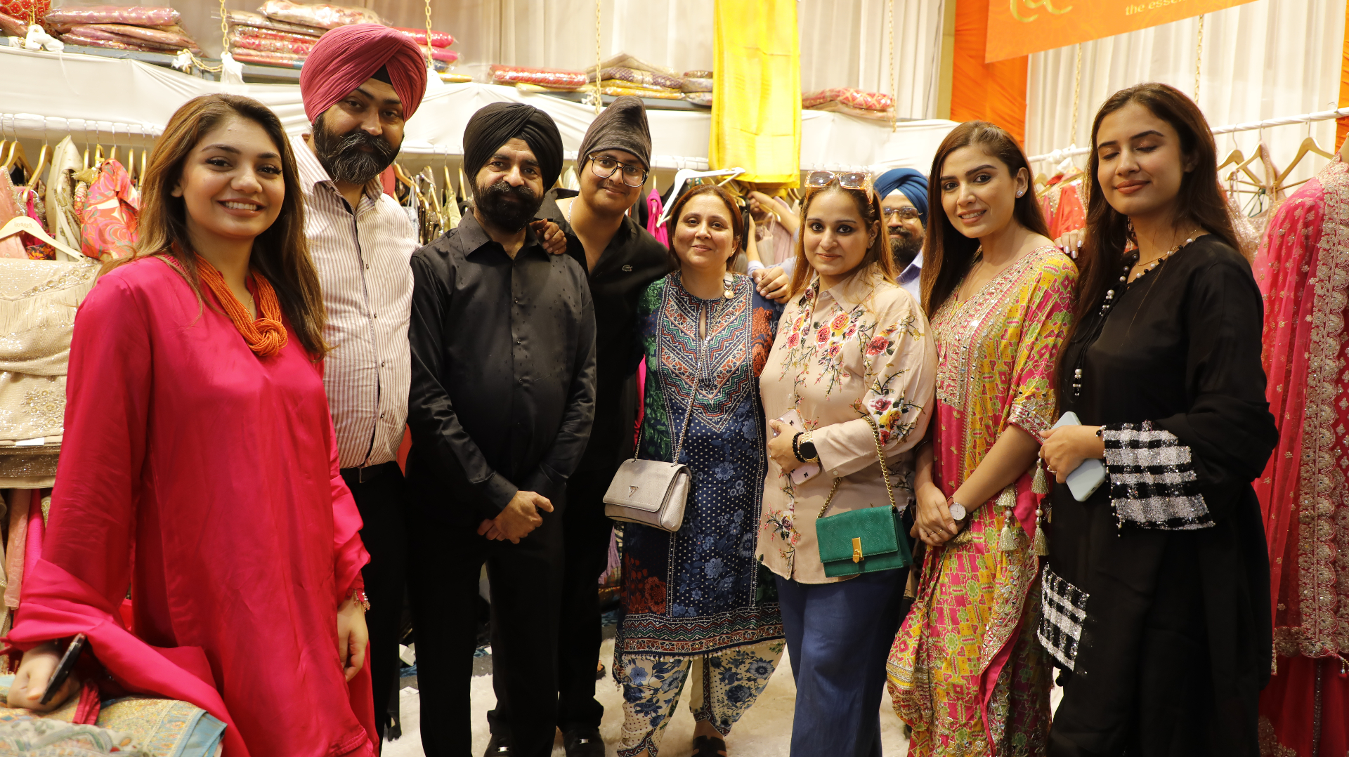 Happy Visitors at The Ashok